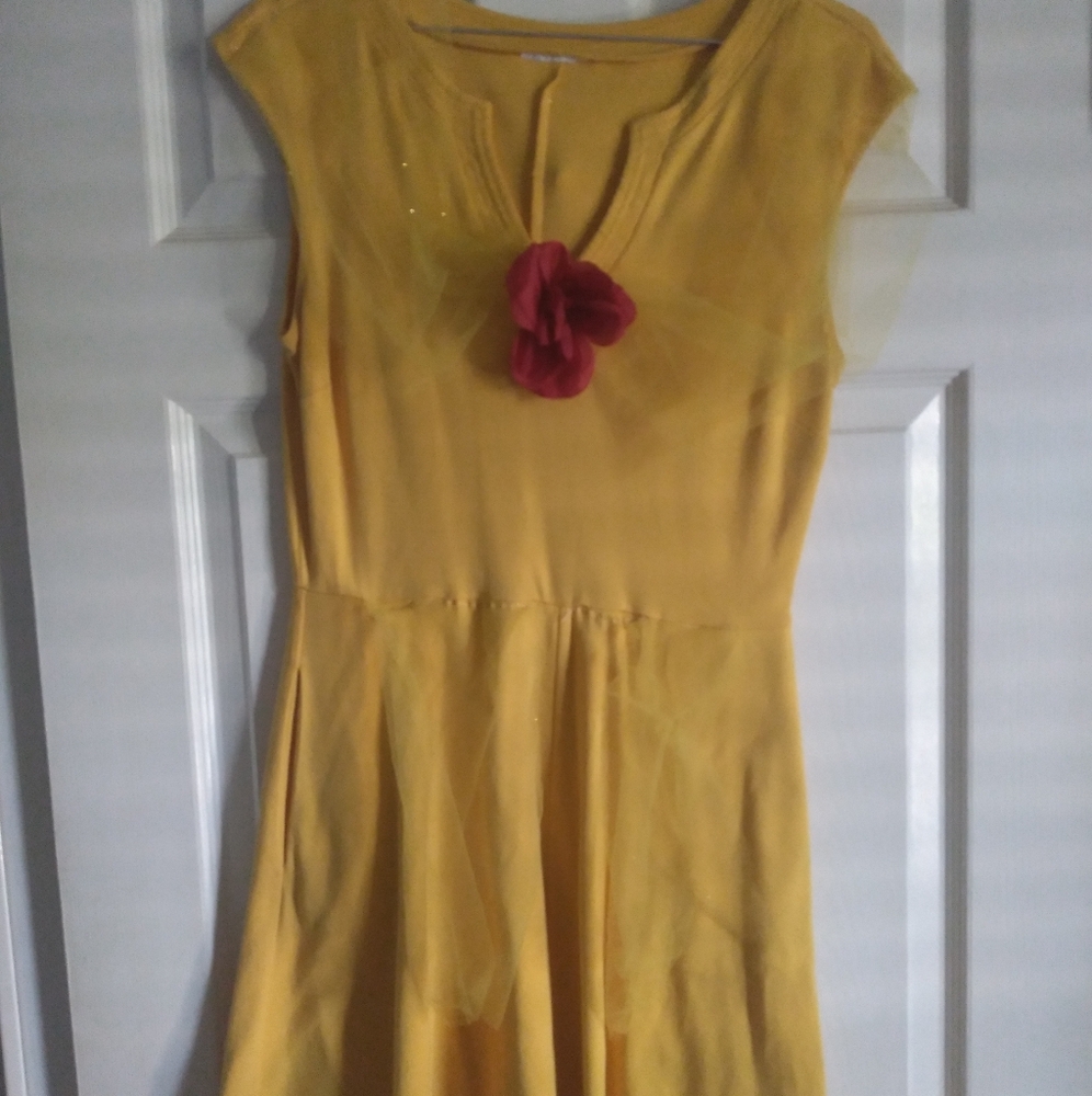 Beauty and the Beast Belle inspired dress
